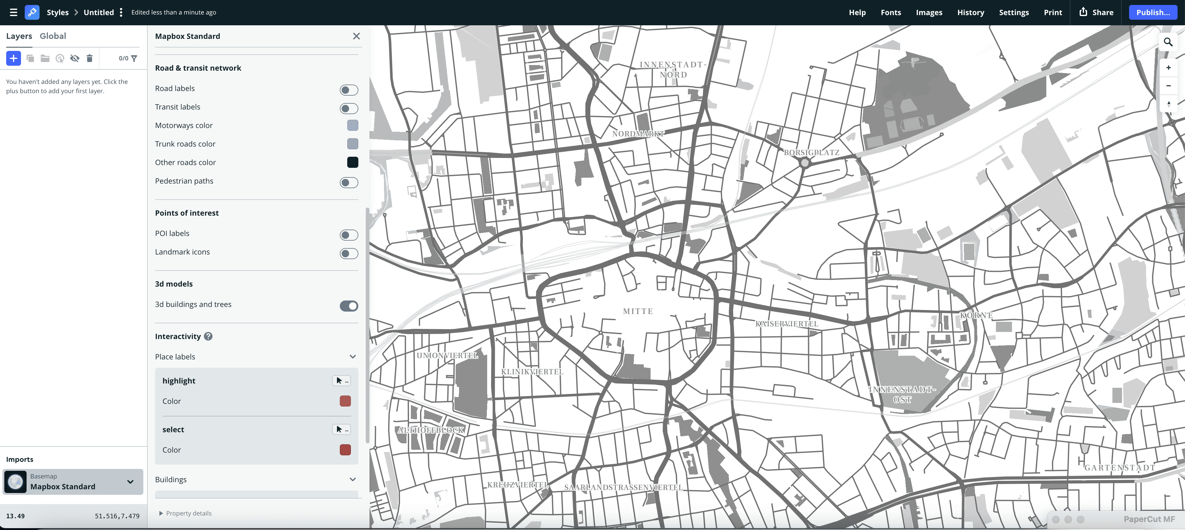 Mapbox Experiment